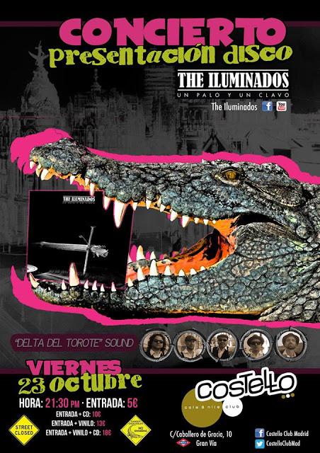 Próximo concierto: The Iluminados-Viernes 23 octubre-Costello:
