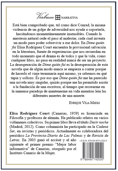 PRESENTACIÓN DE `DIME QUIÉN FUI´ EN LAS PALMAS DE GRAN CANARIA