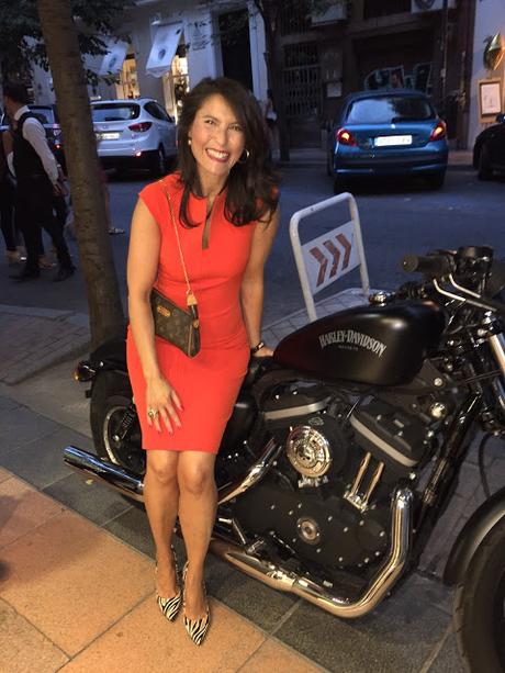 Estrenando zapatos de Rebeca Sanver para la VFNO