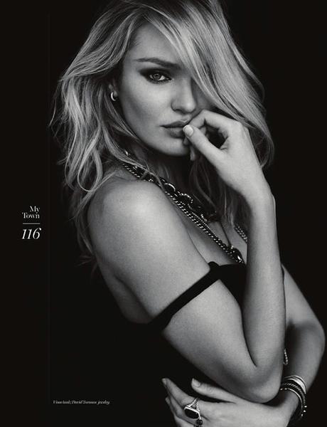 Candice Swanepoel se desnuda para My Town Magazine