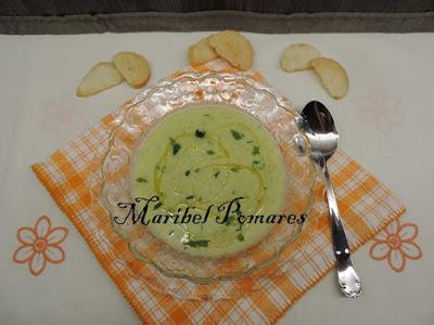 Crema de calabacin.
