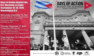 Fin del bloqueo a Cuba: jornada mundial