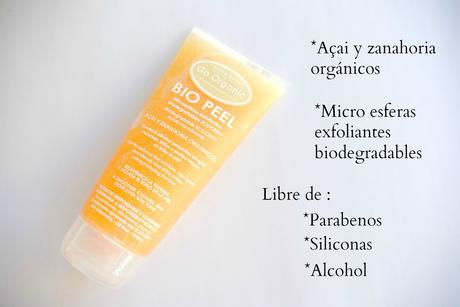 NUEVO | EXFOLIANTE BIO PEEL DE LA NUEVA GAMA GO ORGANIC DE FARMA DORSCH.