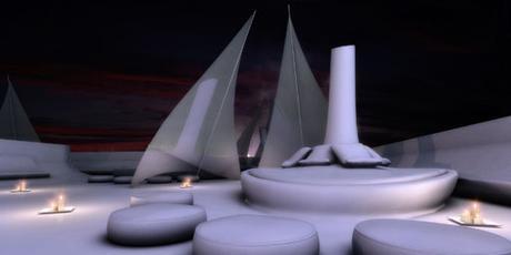 A-cero Projects INTERIORISMO DE LA PROPUESTA RESIDENCIAL DISEÑADA PO A-CERO PARA UN CONCURSO EN ARGELIA