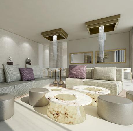 A-cero Projects INTERIORISMO DE LA PROPUESTA RESIDENCIAL DISEÑADA PO A-CERO PARA UN CONCURSO EN ARGELIA