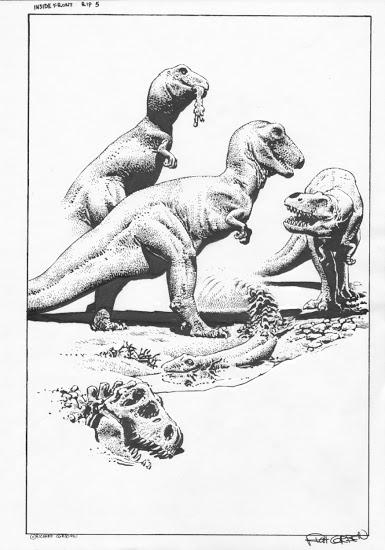 Los mundos prehistóricos de Bruce Jones