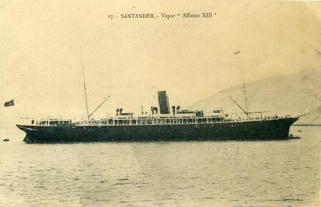 Cuando sopla Sur...El naufragio del vapor 'Alfonso XIII' en nuestra bahía