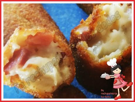* Croquetas de pollo asado y jamón (thermomix)