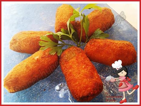 * Croquetas de pollo asado y jamón (thermomix)