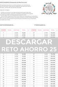 Reto ahorro 25/50