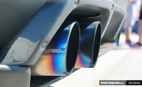 Titanium exhaust Rodada en Castellolí