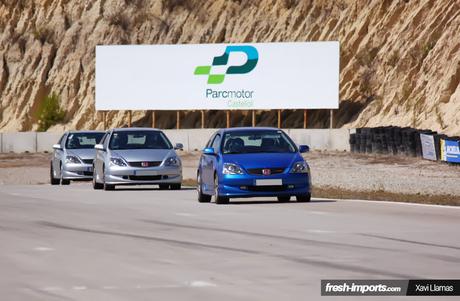 Honda Civic Type R EP3 Rodada en Castellolí