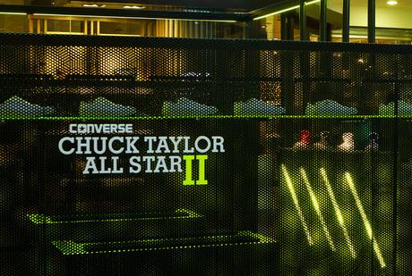 Converse Chuck II, una instalación temporal para presentar la actualización de las icónicas zapatillas All Star