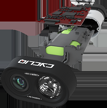 Combo de luz frontal y cámara Fly12 de Cycliq Combo de luz frontal y cámara Fly12 de Cycliq