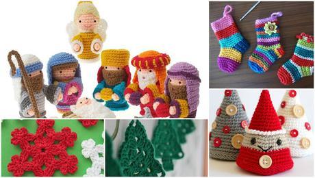 7 proyectos de Navidad y crochet , fotos y vídeos