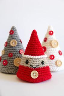 7 proyectos de Navidad y crochet , fotos y vídeos