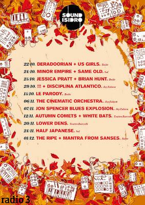 Programación completa del ciclo Sound Isidro para este otoño en Madrid