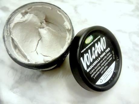 Lush: Volcano, mascarilla podal.
