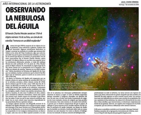 Zoco de Astronomía: Observando la Nebulosa del Águila