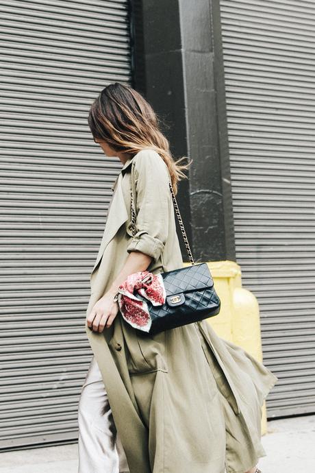 Rebecca_Minkoff-NYFW-New_York_Fashion_Week-Slip_Dress-Long_Trench-Chanel_Vintage-Outfit-Street_Style-3