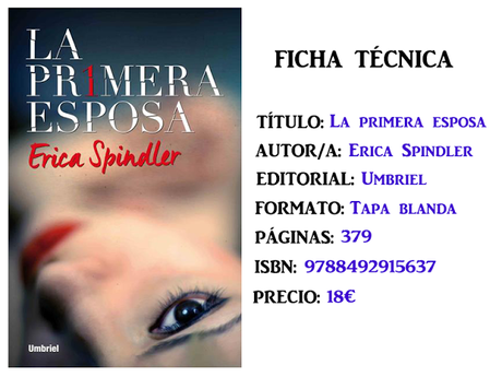 Reseña: La primera esposa, de Erica Spindler