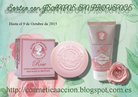 ¡SORTEO – El Otoño con JEANNE EN PROVENCE huele a rosas!