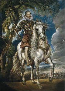 Retrato Escuestre del I Duque de Lerma. Rubens.