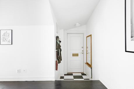 separar el dormitorio estilo nórdico escandinavo distribución diáfana diseño de interiores decoración salones decoración pisos pequeños decoración interiores cocina nordica pequeña blog decoración nórdica 