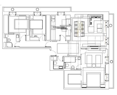 PLANTA IMÁGENES DEL INTERIORISMO DISEÑADO POR A-CERO EN UN APARTAMENTO DE LA CORUÑA – PARTE II