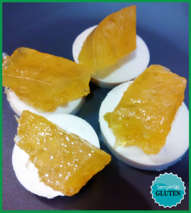 Dulce de frutas de manzana (Sin Gluten, Sin Lácteos, Sin Huevo, Vegano)