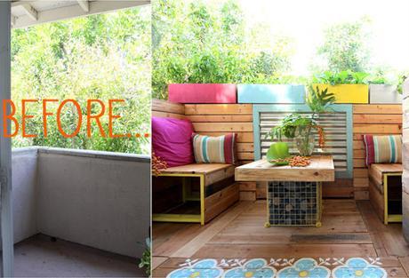 Decora tu terraza con palets