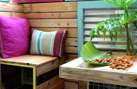 Decora tu terraza con palets