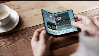 El sorprendente ‘smartphone’ con pantalla plegable de Samsung