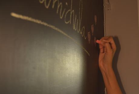 UNA LAMPARA ORIGINAL, PARA ACOMPAÑAR A UNA PIZARRA