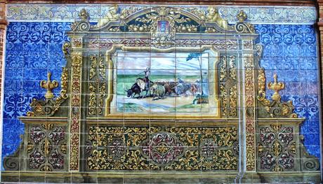 Los banco de la Plaza de España (2): Sevilla Monumental.