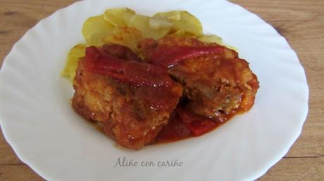 BACALAO CON PIMIENTOS