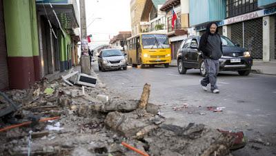 11 muertos y un millón de evacuados por terremoto en Chile