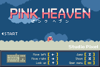 Pink Heaven, asalto plataformero con origen en Kero Blaster, gratis en Playism