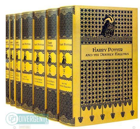 Nuevas ediciones de Harry Potter personalizadas por casa