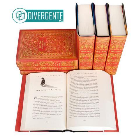 Nuevas ediciones de Harry Potter personalizadas por casa