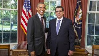 Histórico: Obama recibe al embajador cubano en Washington