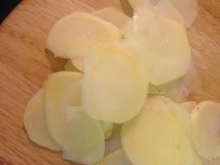 TERRINA DE CALABACÍN, PATATA, JAMON Y QUESO