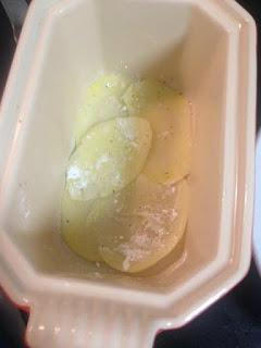 TERRINA DE CALABACÍN, PATATA, JAMON Y QUESO