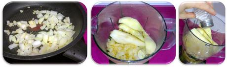 Hummus de cilantro y pera