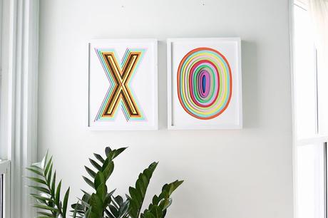 INSPIRACIÓN DIY: CUADROS DE LETRAS CON FOAM