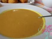 Crema calabaza leche coco