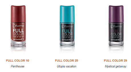 Full Color Nail Enamel de Flormar Full Color Nail Enamel de Flormar