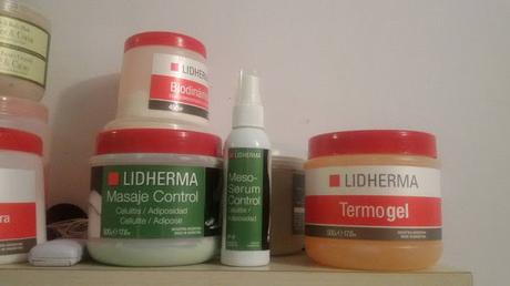 Los Productos de Lidherma que estoy usando!