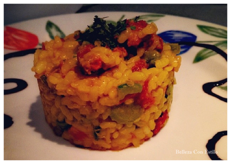 arroz con verduras by cris