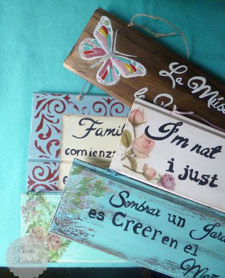 Re utilizando machimbre